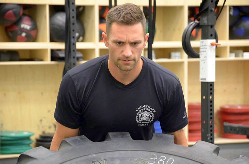 Constable Joe Cecchini, a dual-citizen Italian-Canadian, will compete as a member of the Italian National Skeleton team in the 2018 Winter Olympics in Pyeongchang, South Korea.