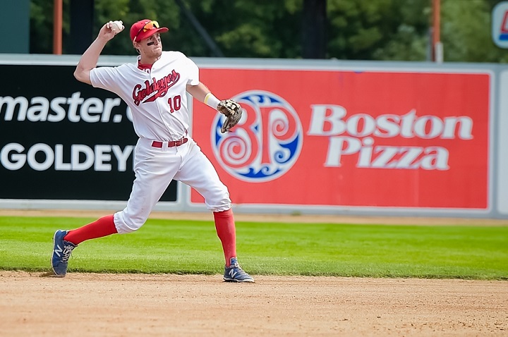 Wes Darvill is the 73rd player in Winnipeg Goldeyes history to have his contract bought by a MLB organization.