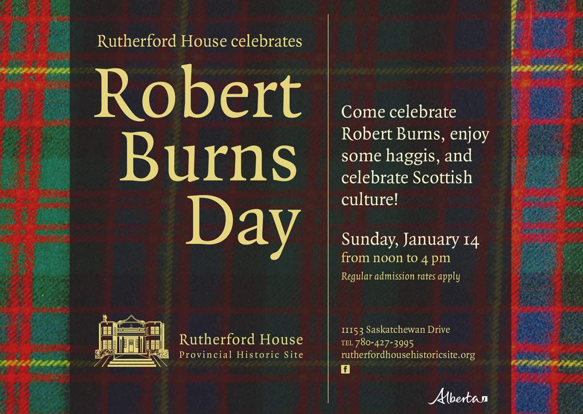 Celebrate Robert Burns at Rutherford House! - image
