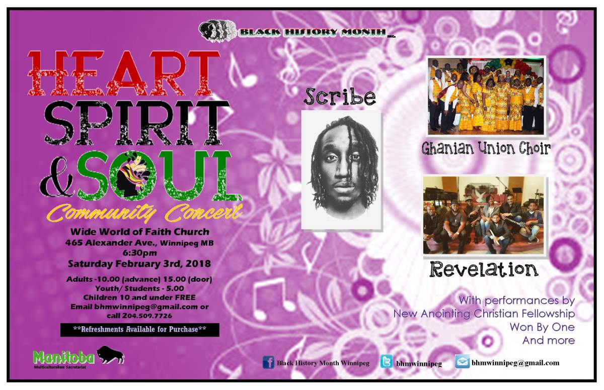 BHM 2018 Heart Spirit and Soul Concert - image