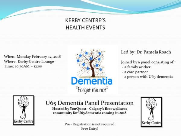 U65 Dementia Panel Presentation - image