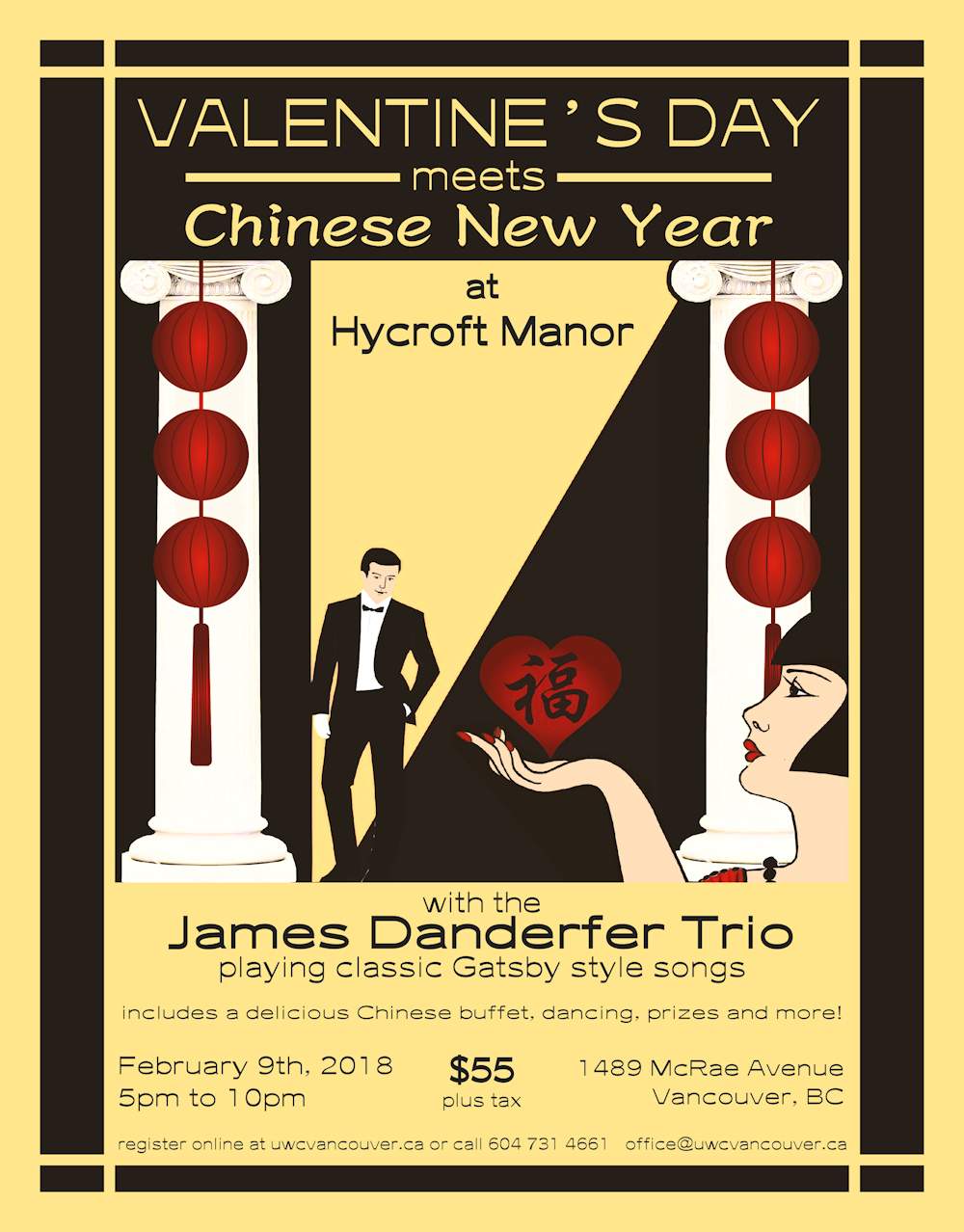 Valentine’s Day meets Chinese New Year at Hycroft Manor - image