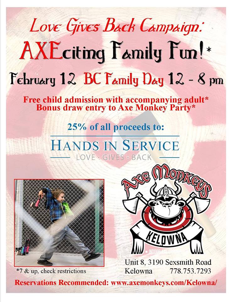 AXEciting Family Fun! Love Gives Back Campaign - image