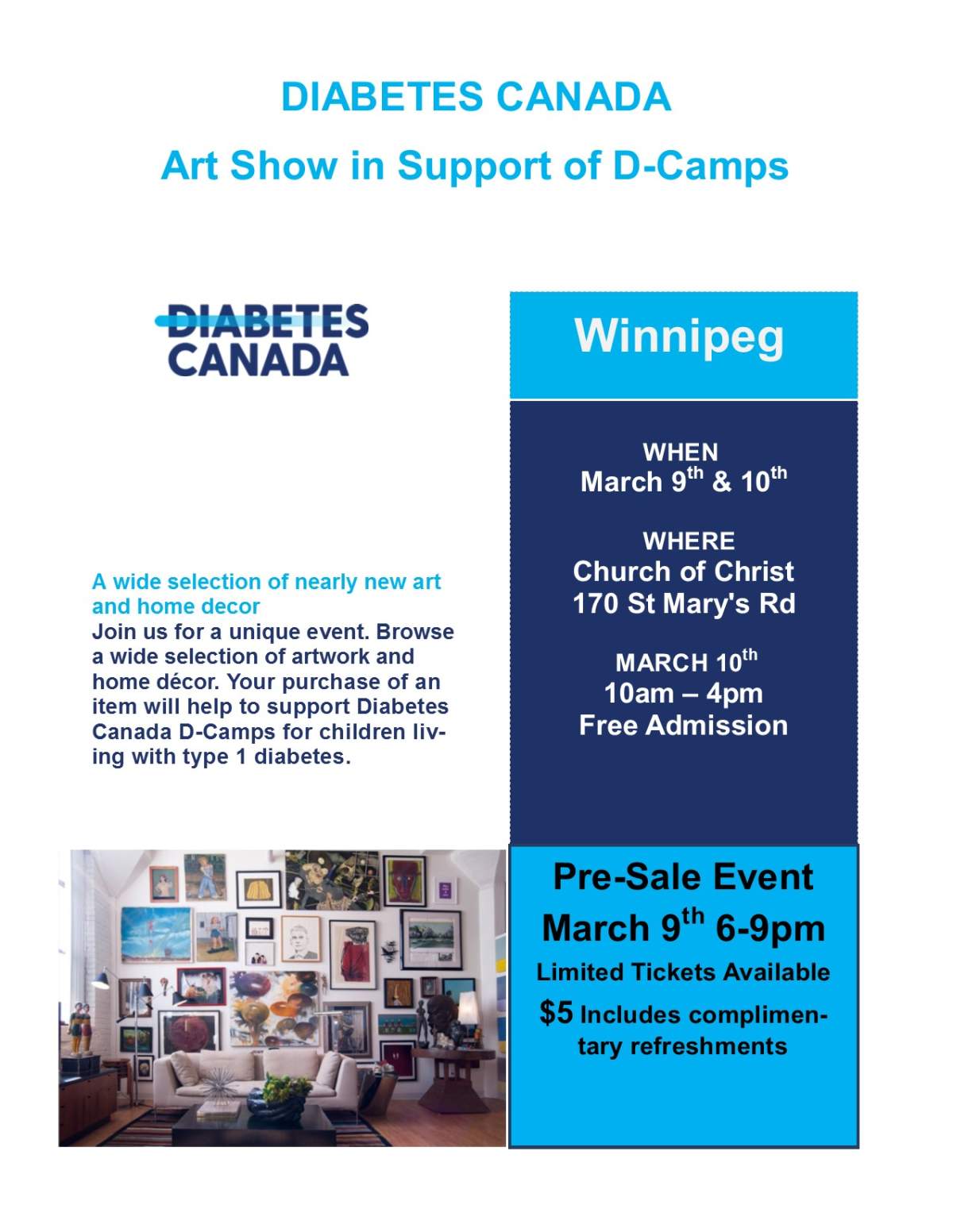 Diabetes Canada Art Show - image