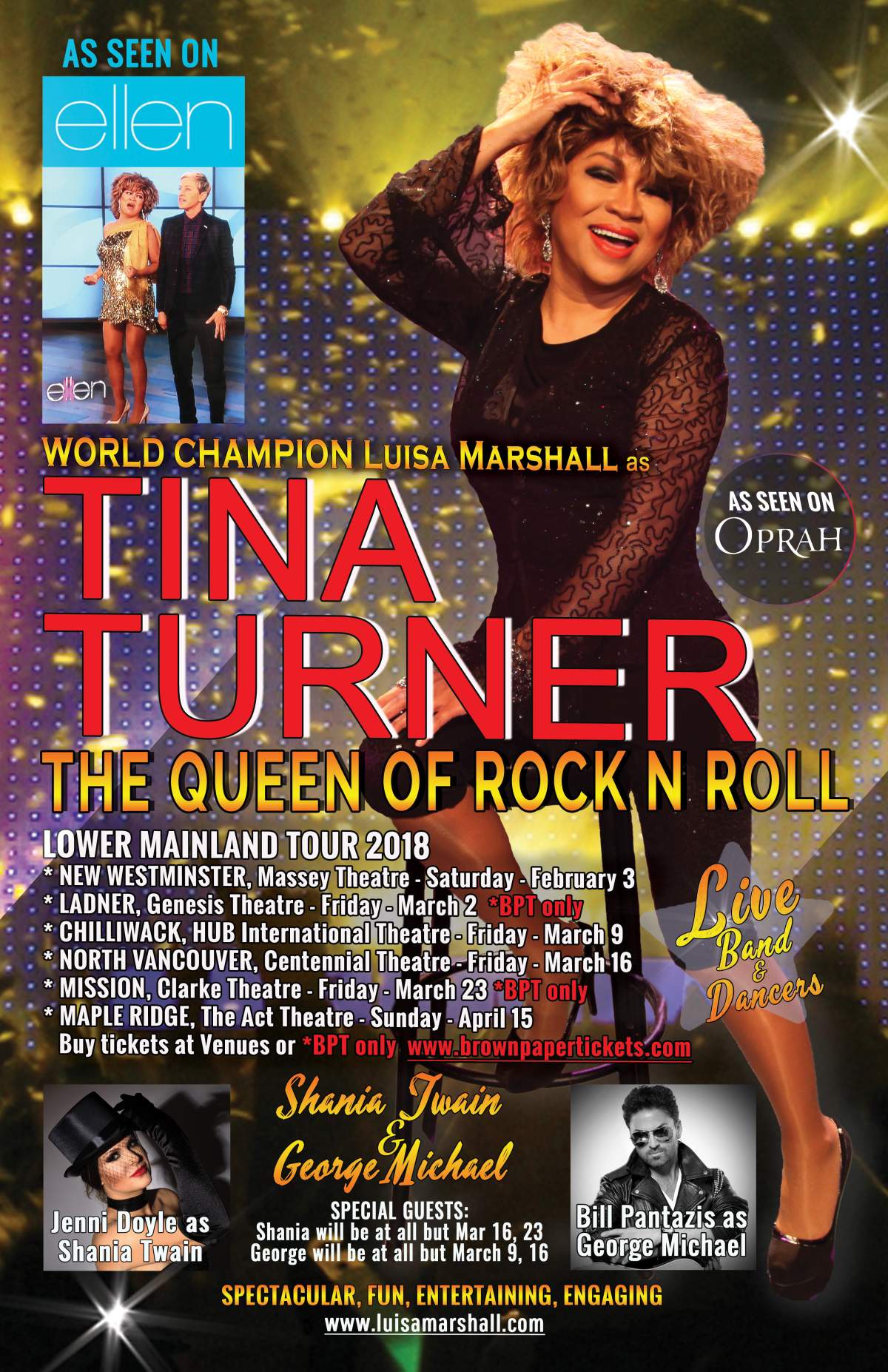 Luisa Marshall as Tina Turner - image