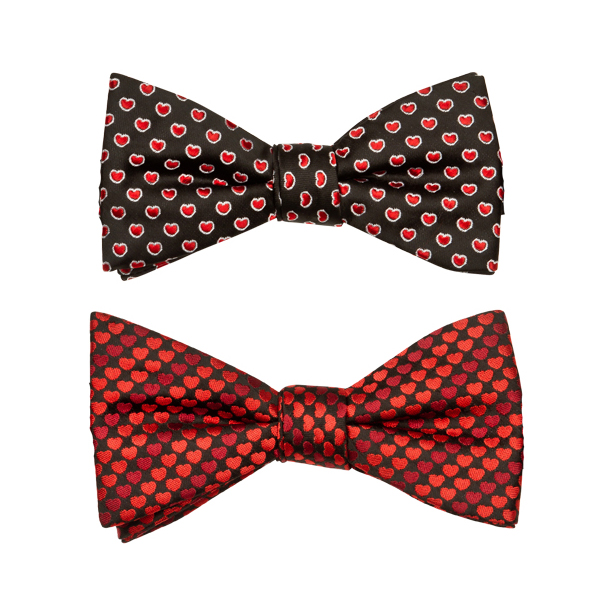 Either $14.99 each or two for $30, these adorable bow ties add a pop of colour to any man’s suit.