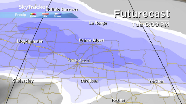 Saskatoon weather outlook: risk of mixed precipitation this weekend