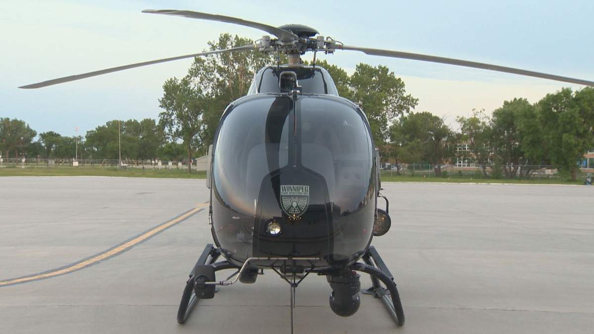The Winnipeg Police Service helicopter Air1 was first brought into service in 2011.