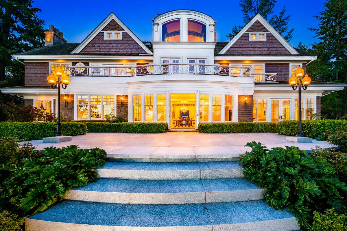 Ardmore Hall in North Saanich, which sold for $9 million.