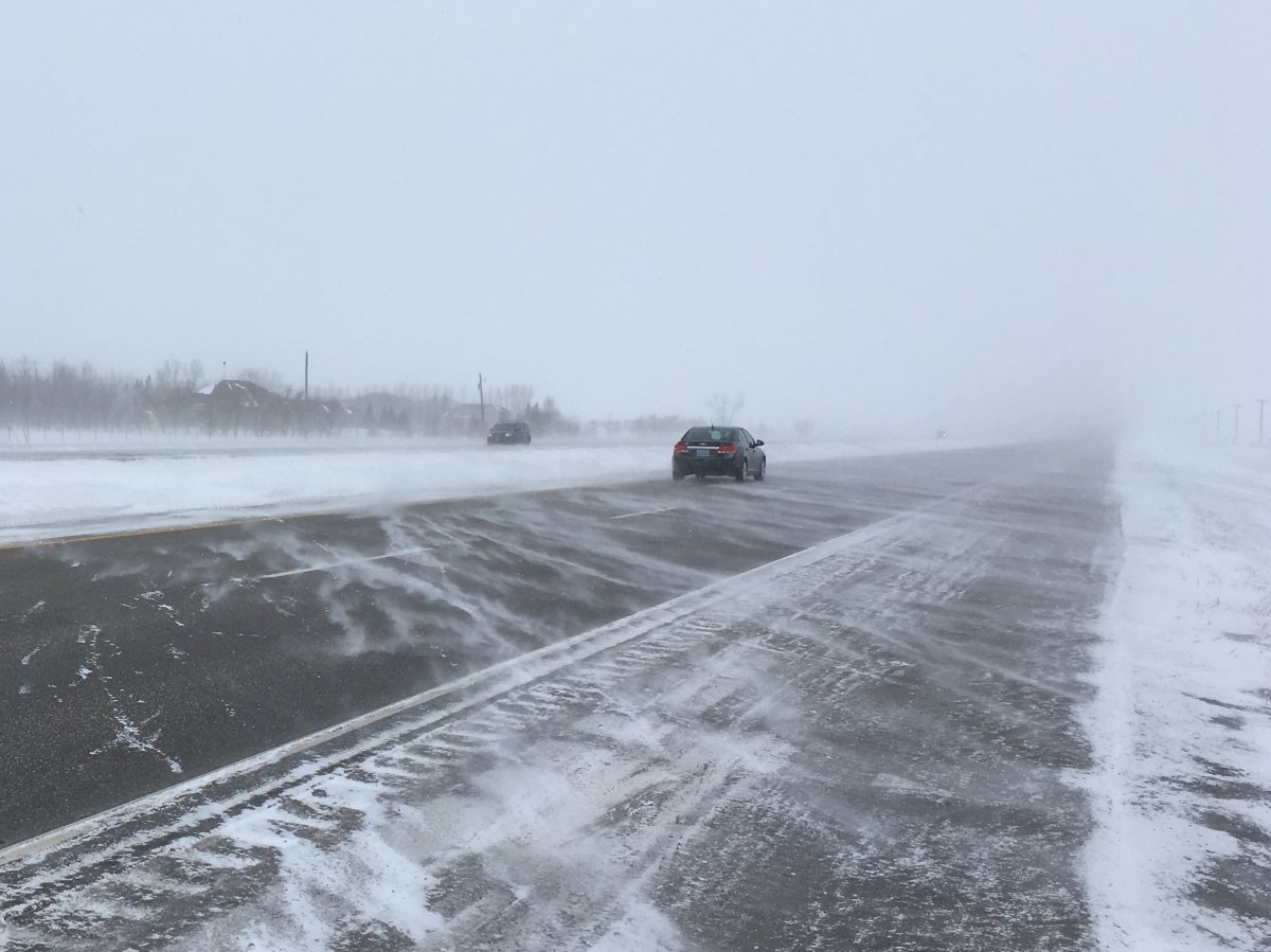 With the reduced visibility, CAA Manitoba is reminding drivers to move over when passing emergency vehicles.