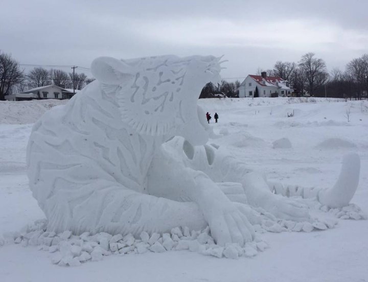 Talented ice-carving brothers competing in Edmonton’s Ice on Whyte ...