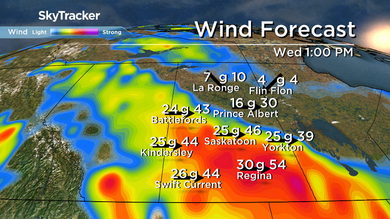 Breezy westerly winds kick in Wednesday and help mix down warm air during the day.