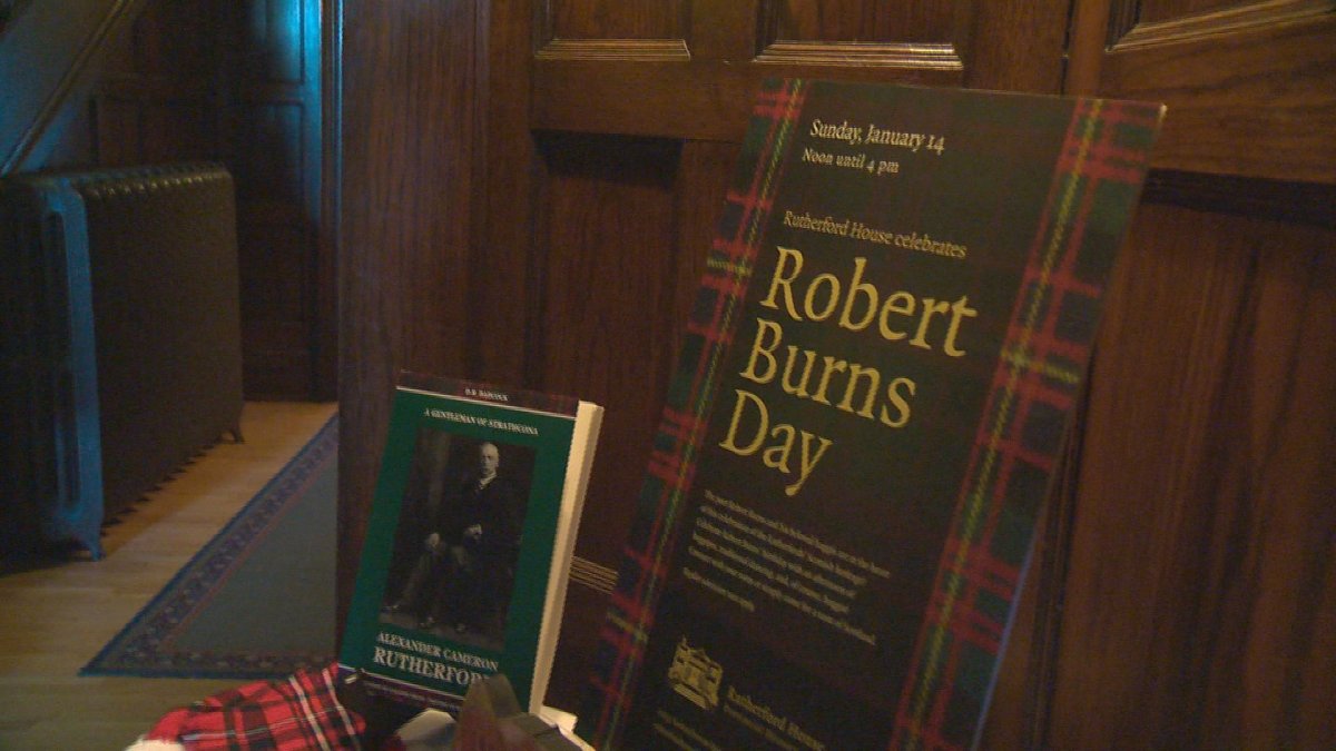 Photos Edmontonians celebrate Robbie Burns Edmonton Globalnews.ca