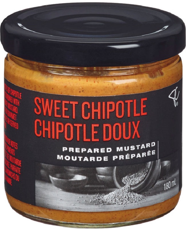 The recall affects 180 ml jars of PC brand Sweet Chipotle Prepared Mustard.