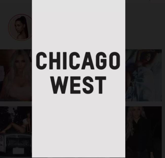 Kim Kardashian, Kanye West reveal daughter’s name: Chicago - image