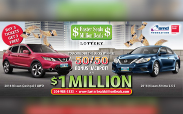 SMD Easter Seals Million Deals Lottery - image
