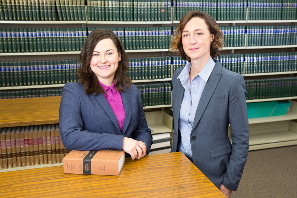 Constance MacIsaac (left) and Danielle Fostey (right) will focus on sexual assault prosecutions and provide specialized training to other Crown attorneys.