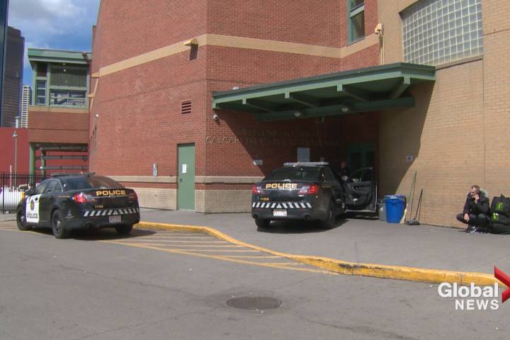 A man is facing a slew of charges after what police are calling a serious stabbing at the Drop-In Centre Monday in Calgary.