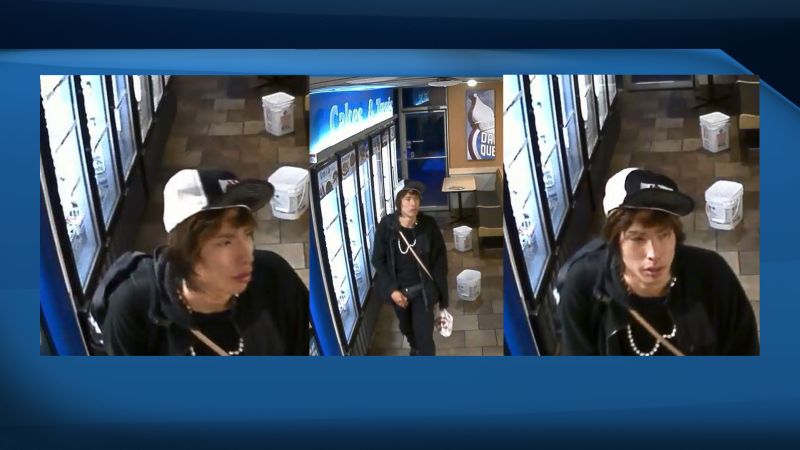 Calgary Police are looking to speak with this man in connection with the sexual assault of a teenage girl at a Calgary Dairy Queen location on Monday, Jan. 8, 2018.