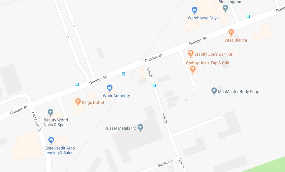 The cyclist was struck on Jan. 2 in the area of Dundas and Hale streets.