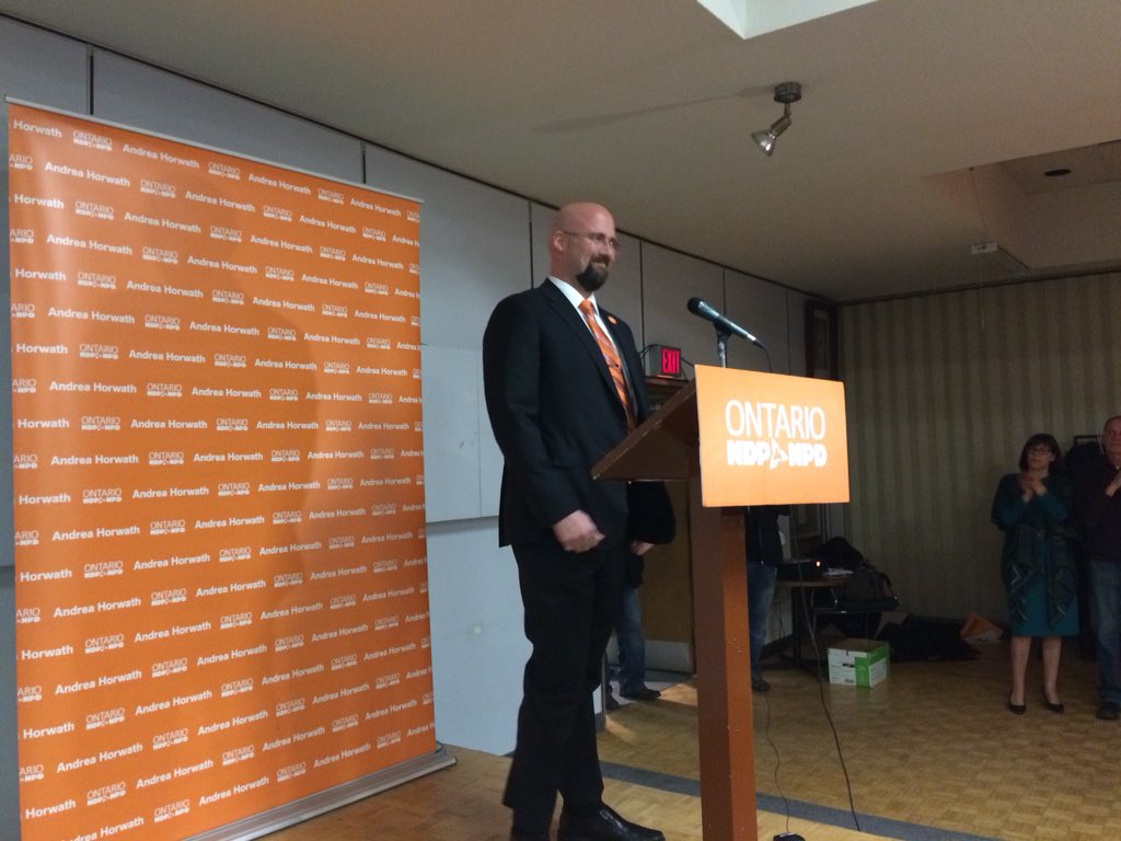Terence Kernaghan was nominated to be the Ontario NDP candidate for London North Centre. 