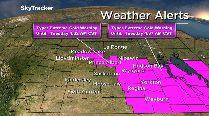 Environment Canada has end all extreme cold warnings in Saskatchewan.