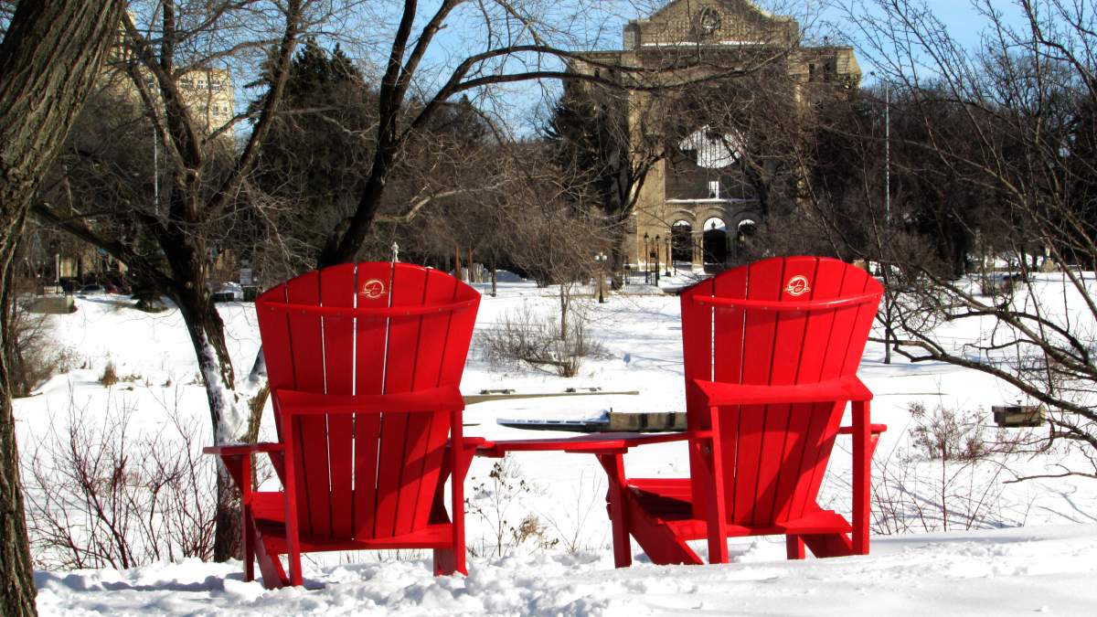 Looking at the city of Winnipeg, we aren't seeing a lot of snow.