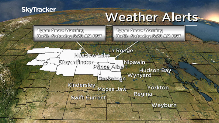 Environment Canada has ended a snowfall warning for Saskatoon and areas around the city.