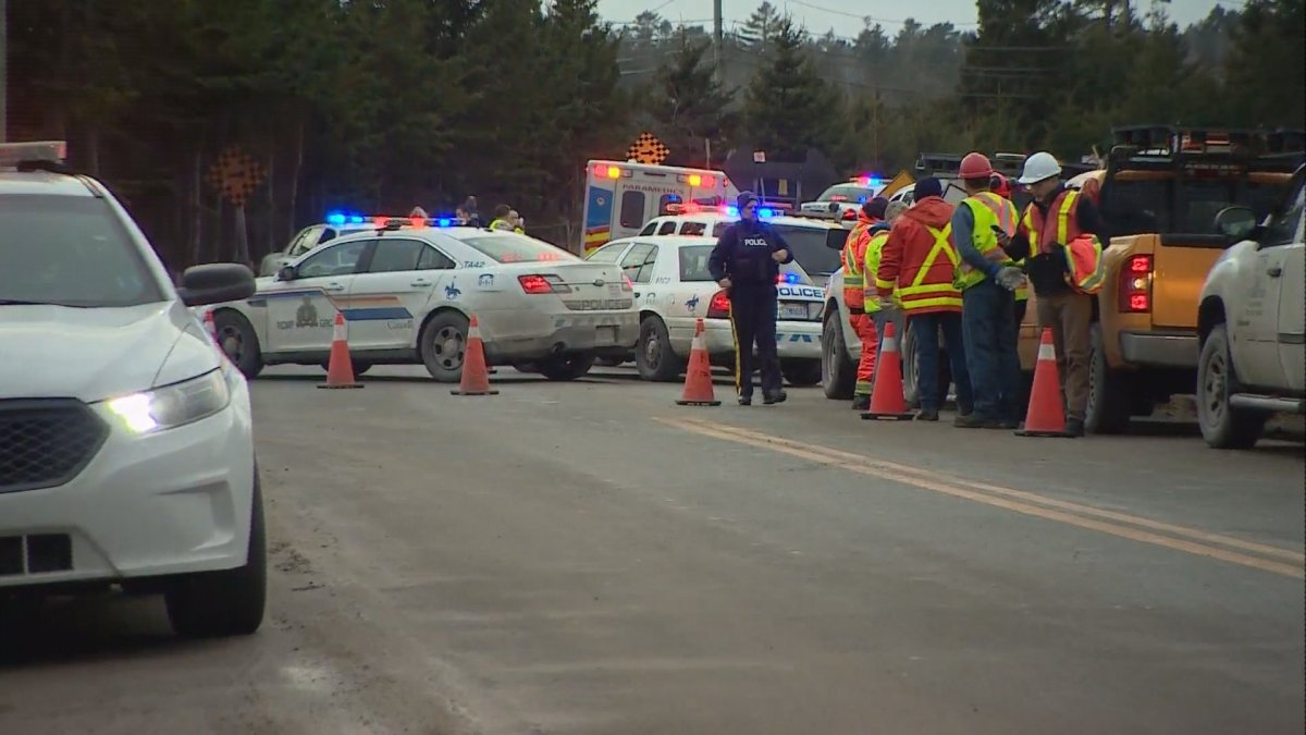 RCMP are on scene of a fatal accident on St. Margaret's Bay Road. 