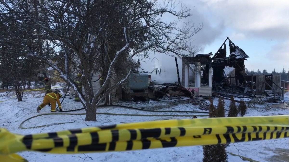 Police confirmed Monday that the fire was not suspicious, however work continues at the scene to determine what sparked the blaze. 