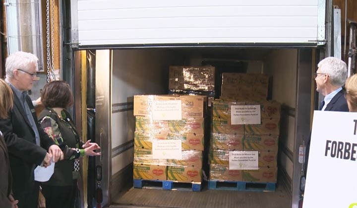 Nutrien and the G. Murray and Edna Forbes Foundation donate over $87,000 to tackle rural hunger in Saskatchewan.