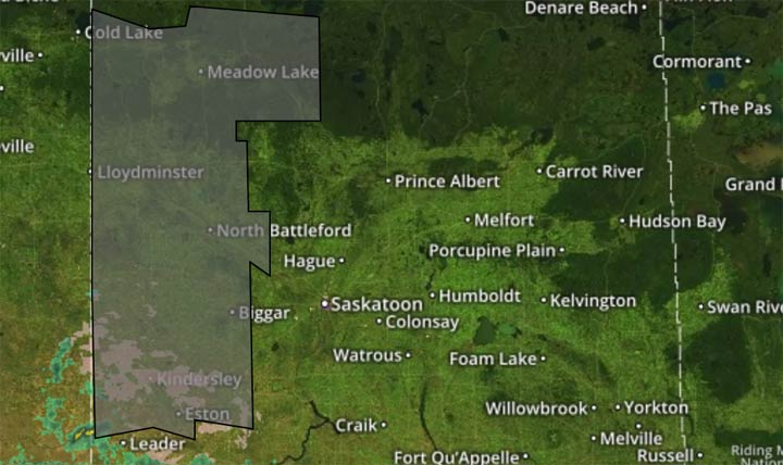 Environment Canada ends freezing rain warning in west-central Saskatchewan.