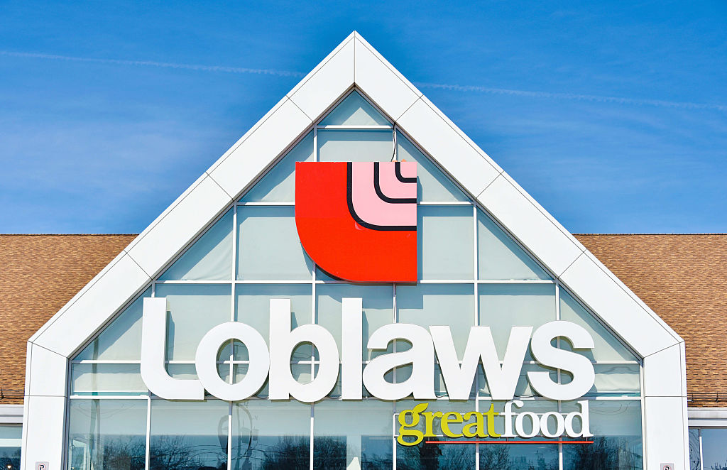 Loblaws store sign.