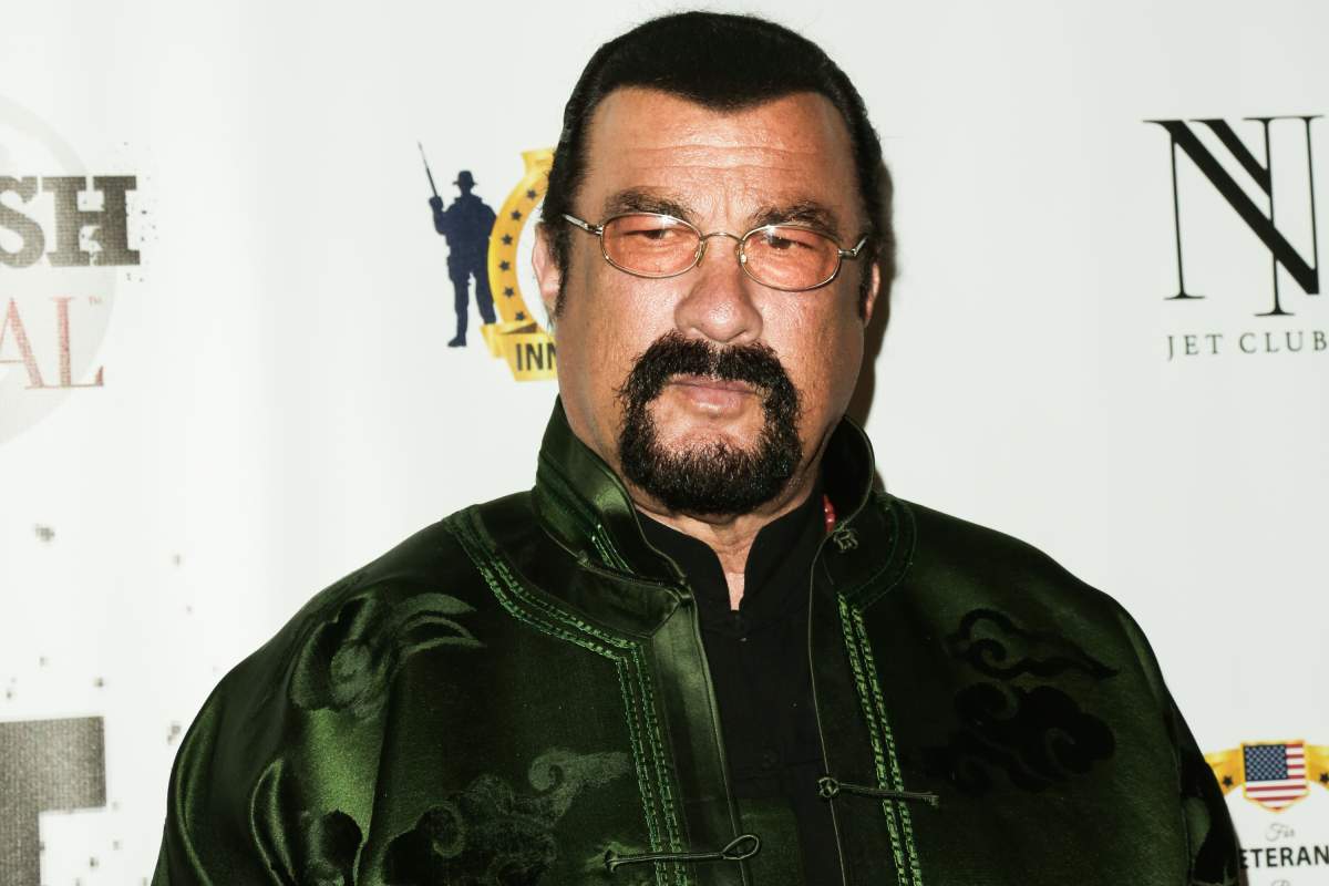 Actor Steven Seagal attends the SMASH Global V pre-Oscar fight at Taglyan Complex on Feb. 23, 2017 in Los Angeles, Calif.