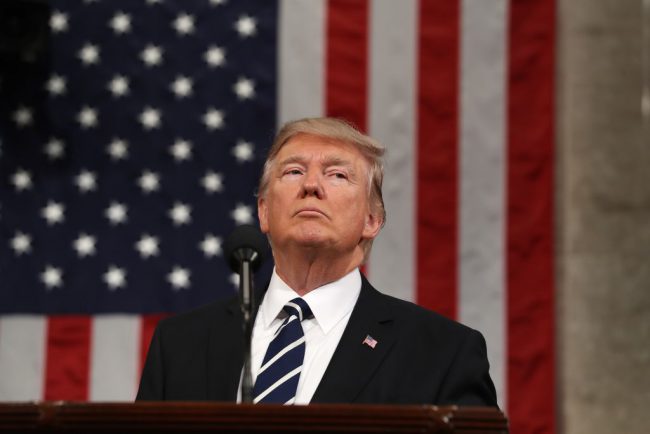 U.S. President Donald J. Trump delivered his first State of the Union speech Tuesday evening.