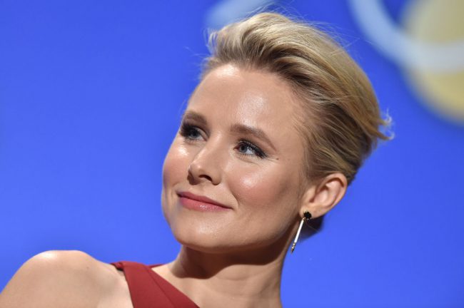 Actress Kristen Bell, seen here at the 75th Annual Golden Globe Nominations Announcement in Los Angeles, Cali., will be the first presenter.


