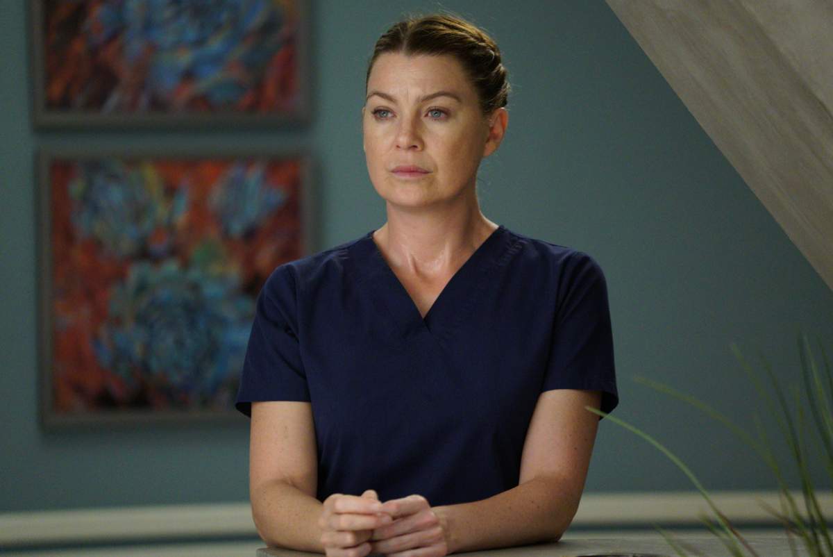 Ellen Pompeo as Meredith Grey in 'Grey's Anatomy.'.