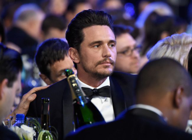 Actor James Franco attends the 24th Annual Screen Actors Guild Awards at The Shrine Auditorium on January 21, 2018 in Los Angeles, California.