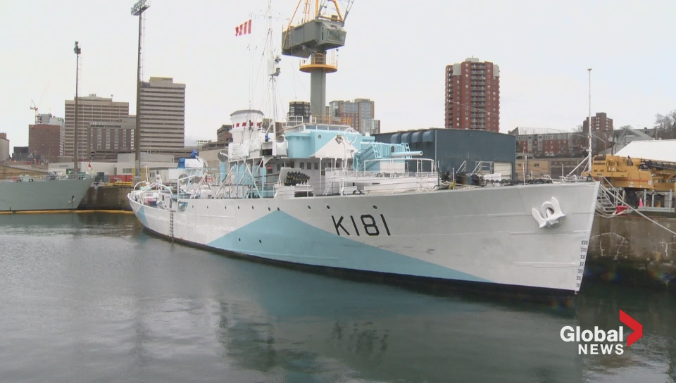 FILE - The federal government has announced it is contributing $3.5 million to the Canadian Naval Memorial Trust for extensive repairs to HMCS Sackville.