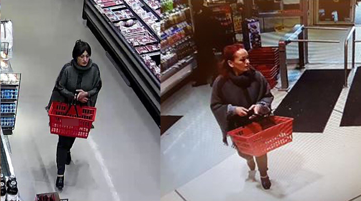 Police have released surveillance photos of a wanted person in connection to alleged thefts in Burlington and Oakville.