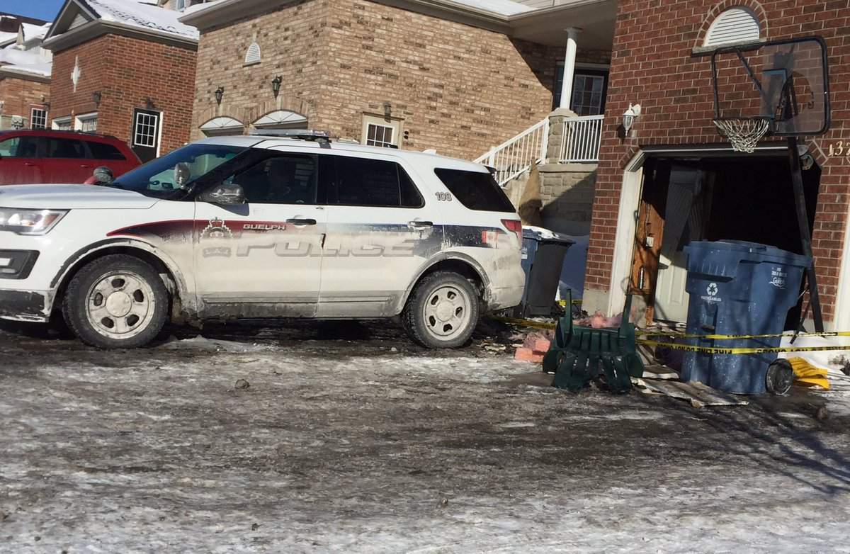 Guelph police have charged a 24-year-old man with arson in connection to a garage fire in city's west end.