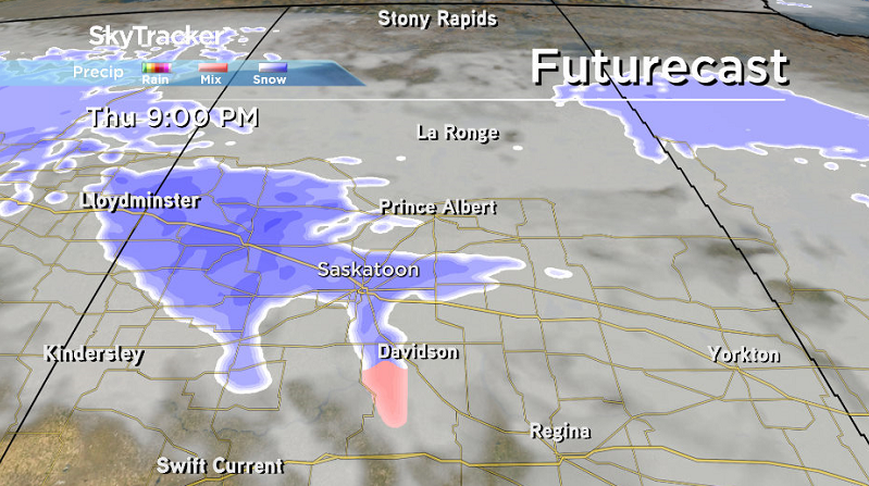 Heavy snow begins to push in across the region Thursday night.