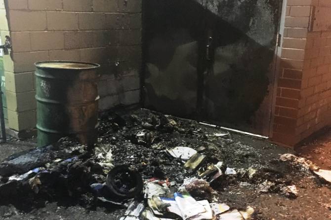 An arrest has been made in a Kelowna suspicious fire investigation.