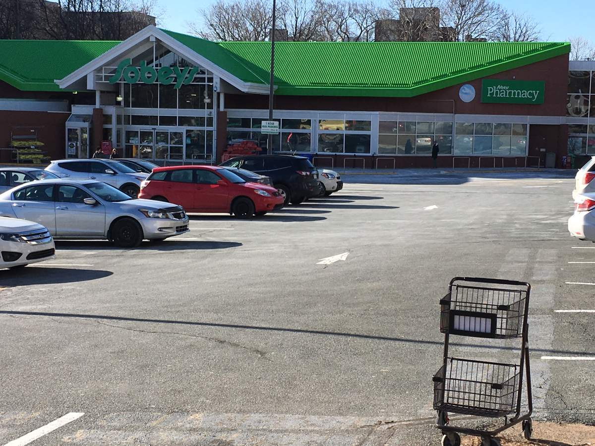 A Halifax man has been charged in relation to three pharmacy robberies, including one at the Sobeys on Queen Street on Jan. 5.