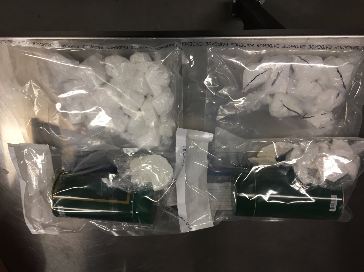 Red Deer RCMP seized just over two pounds of cocaine in early January. One man is facing a trafficking charge.