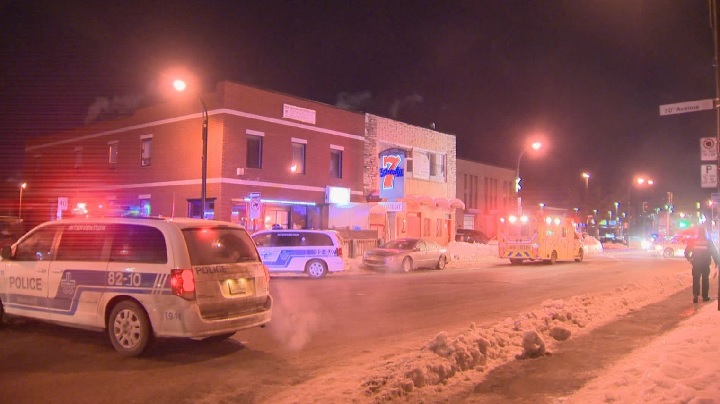 A 25-year-old woman was injured after she was shot in the arm inside a bar on Jarry Street. Friday, Jan. 25, 2018.