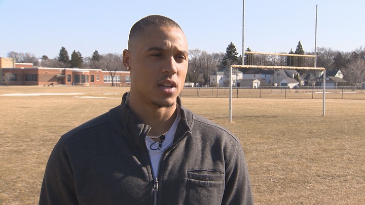 Saskatchewan Roughrider Jordan Reaves is one of many athletes using their platform to speak out against racism.