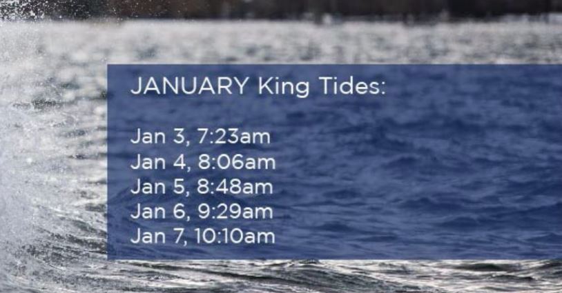 Dramatic photos flood social media as King Tide ‘sinks’ Vancouver - image