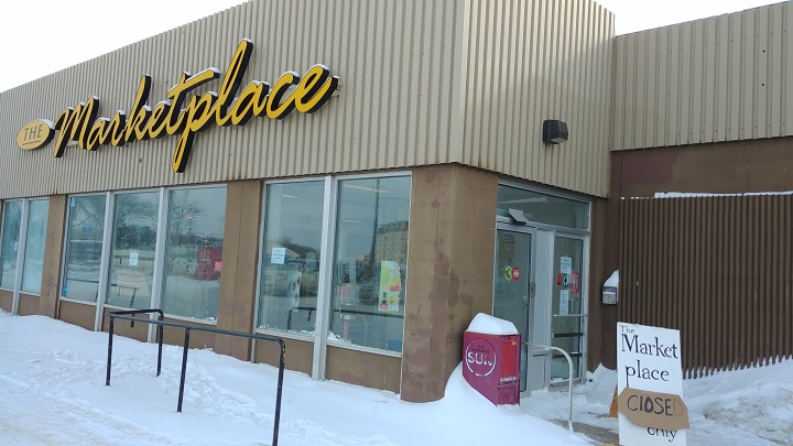 On Jan. 15 The Marketplace on Pembina Highway in St. Norbert was flooded because of a water main break.