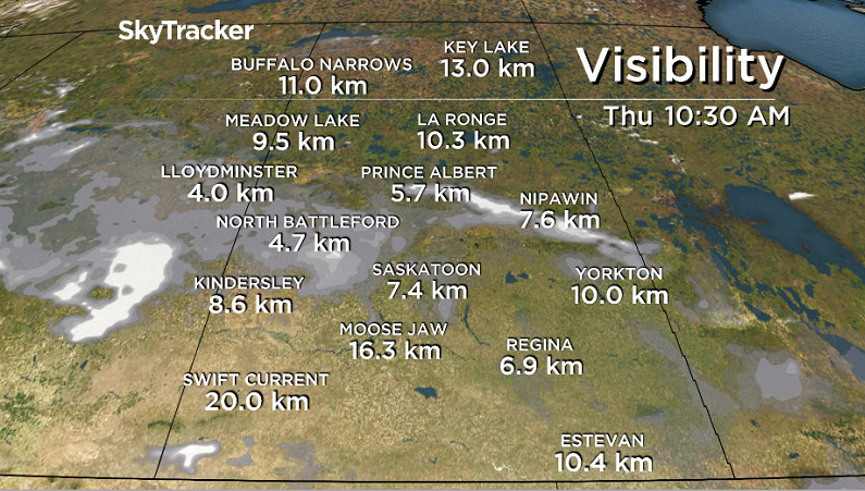 Mist may continue at times Thursday morning, but isn’t expected to reduce visibility too significantly during the day.